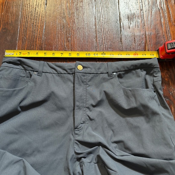 VRST Pants Mens 38x32 Gray Limitless 4-Way Stretch 5 Pocket Athletic Fit - Picture 4 of 11